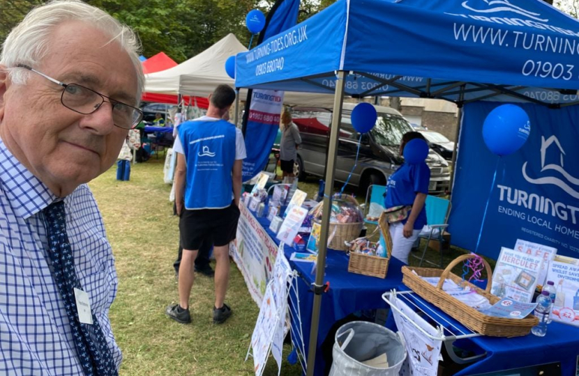 Sir Peter at Worthing Carnival