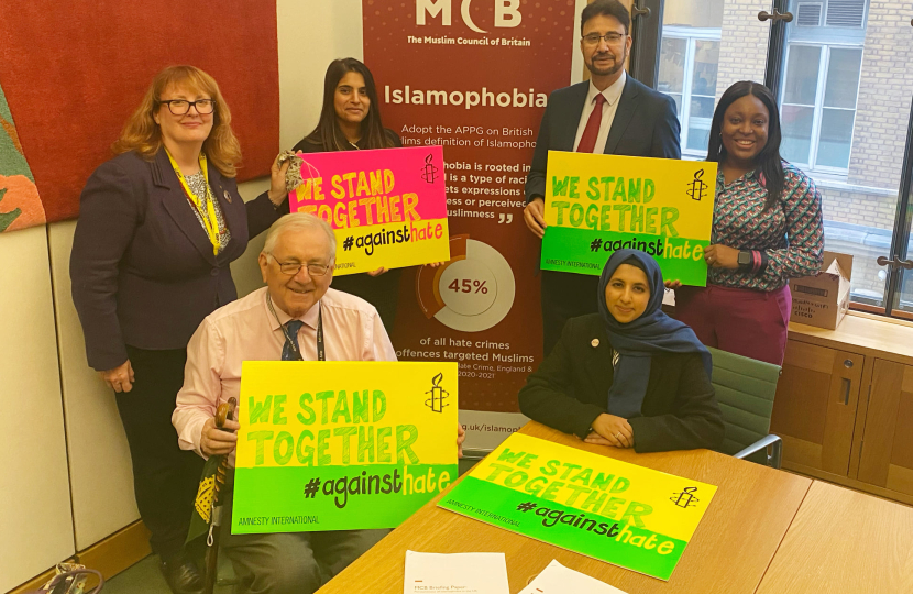 Sir Peter meeting with the Muslim Council of Britain