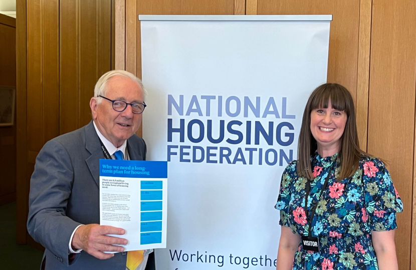 Sir Peter meeting the National Housing Association