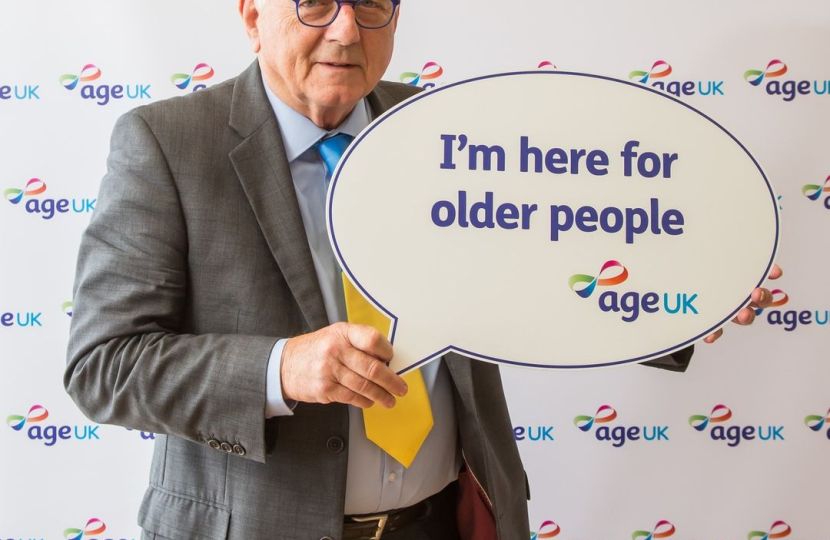 Sir Peter at the Age UK Summer Reception