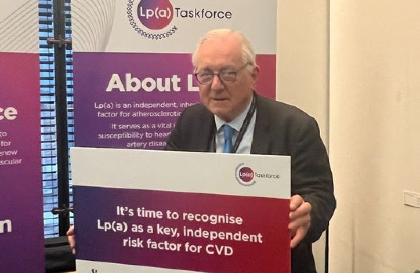 Sir Peter at the Invasive Lobular Breast Cancer event