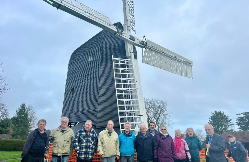 Sir Peter at High Salvington Windmill