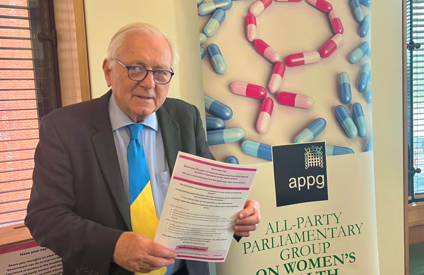 Sir Peter meeting with the Parliamentary Group for Women's Health