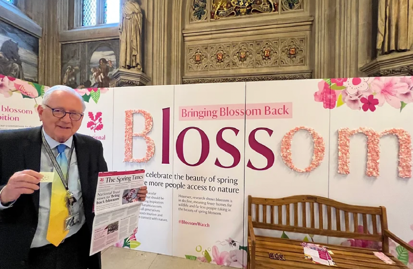 Sir Peter Bottomley at a National Trust event