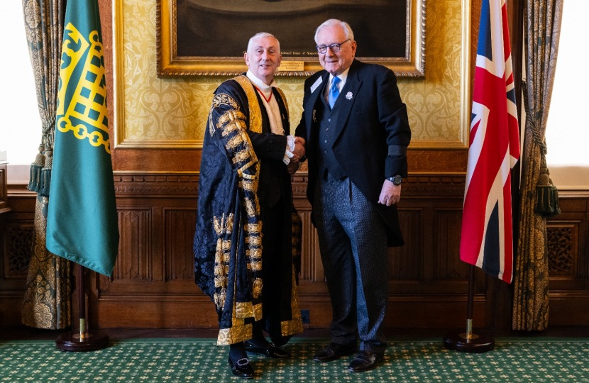 Speaker and Sir Peter