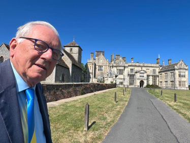 Sir Peter at Wilton Park 