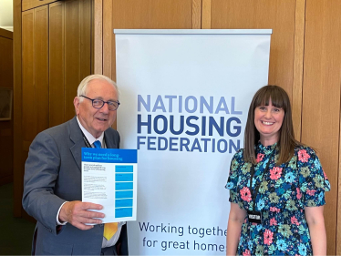 Sir Peter meeting the National Housing Association