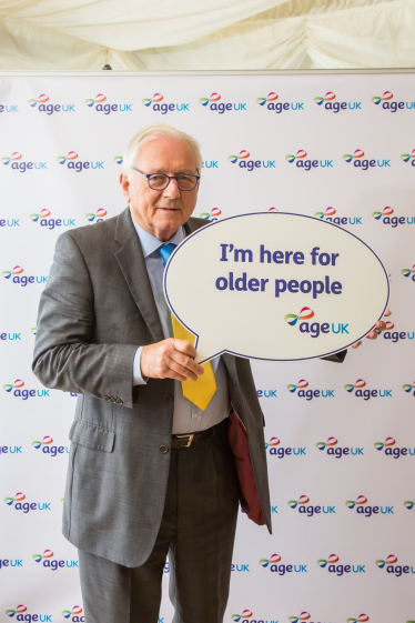 Sir Peter at the Age UK Summer Reception
