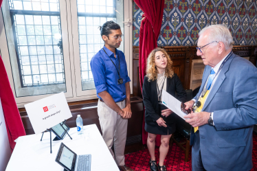 Sir Peter attending the Parliamentary Office of Science and Technology Evidence Week