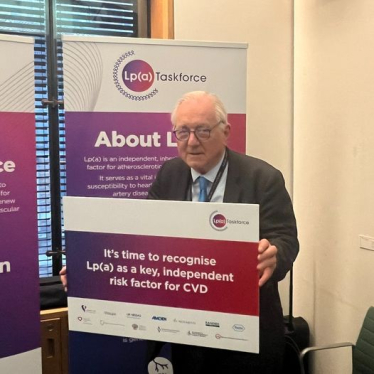 Sir Peter at the Invasive Lobular Breast Cancer event