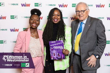 Sir Peter attending the Women in Westminster Awards