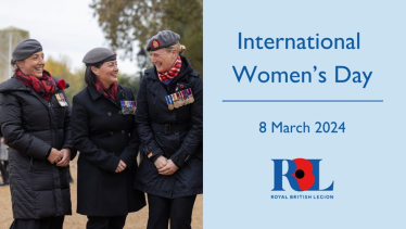 Marking International Women's Day with the Great British Legion