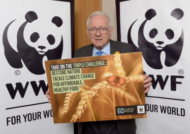 Sir Peter marking Earth Hour 2024