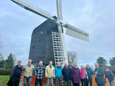 Sir Peter at High Salvington Windmill