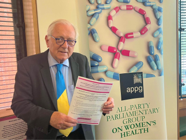 Sir Peter meeting with the Parliamentary Group for Women's Health